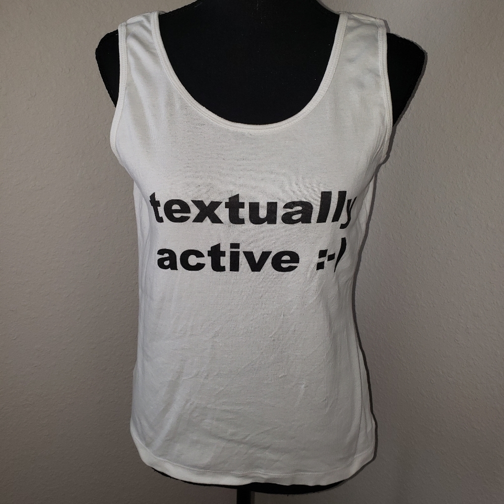 Textually Active :) Expression Tee - Picture 8 of 9
